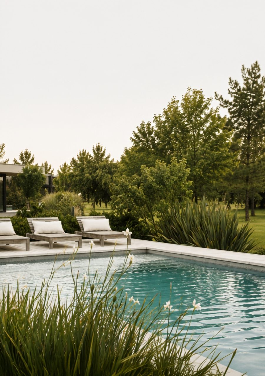 Instalación de bordes de piscina Terra Concept